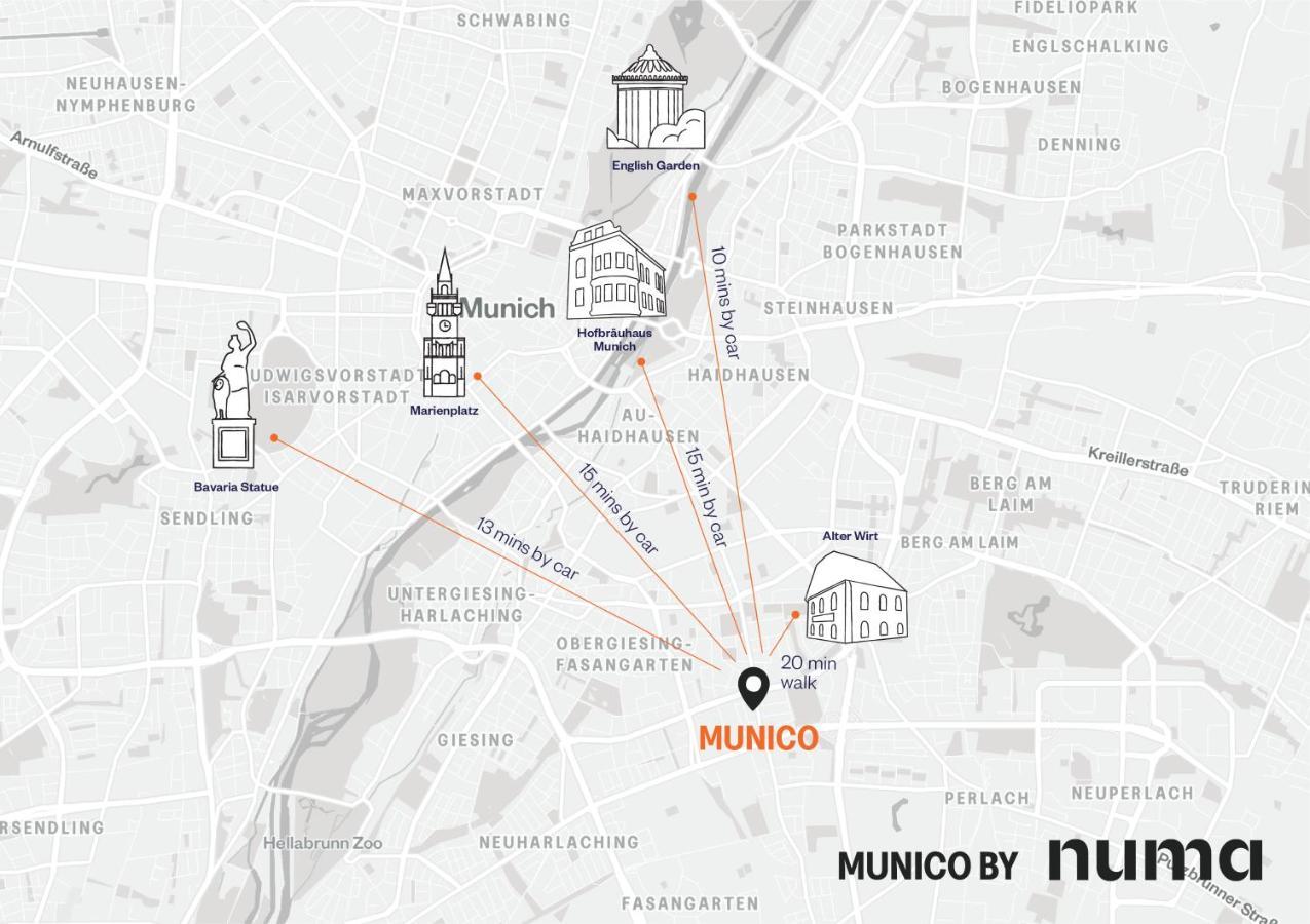 Numa Munich Munico Aparthotel Kültér fotó